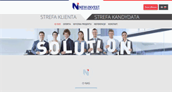 Desktop Screenshot of new-invest.pl