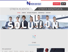 Tablet Screenshot of new-invest.pl